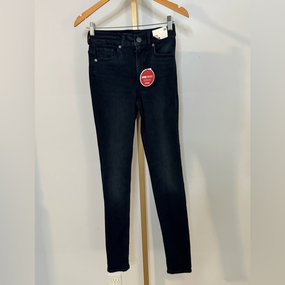 Express Dark Blue Skinny Jean